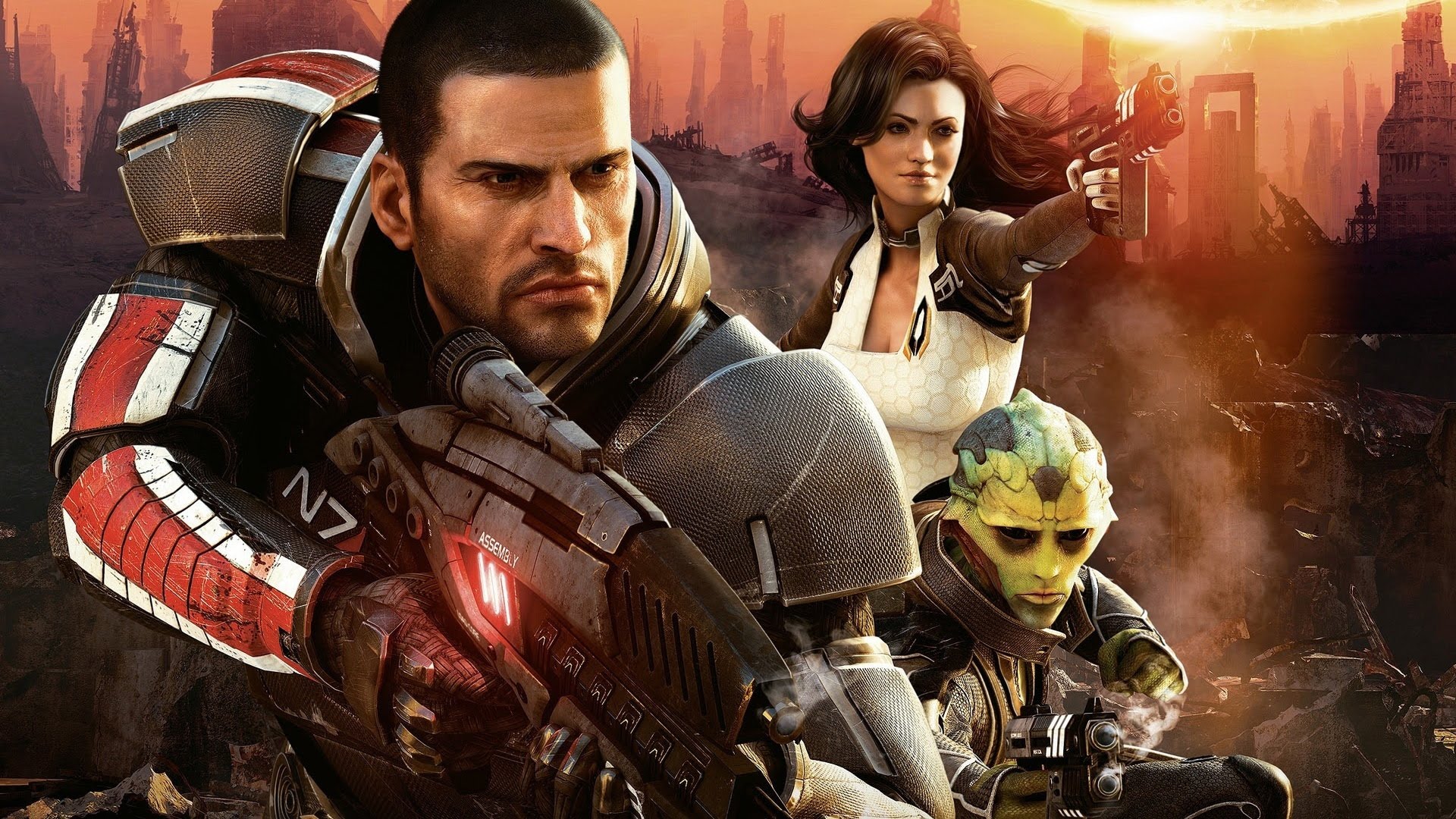 Announcement image for Mass Effect 2 coming to Xbox One