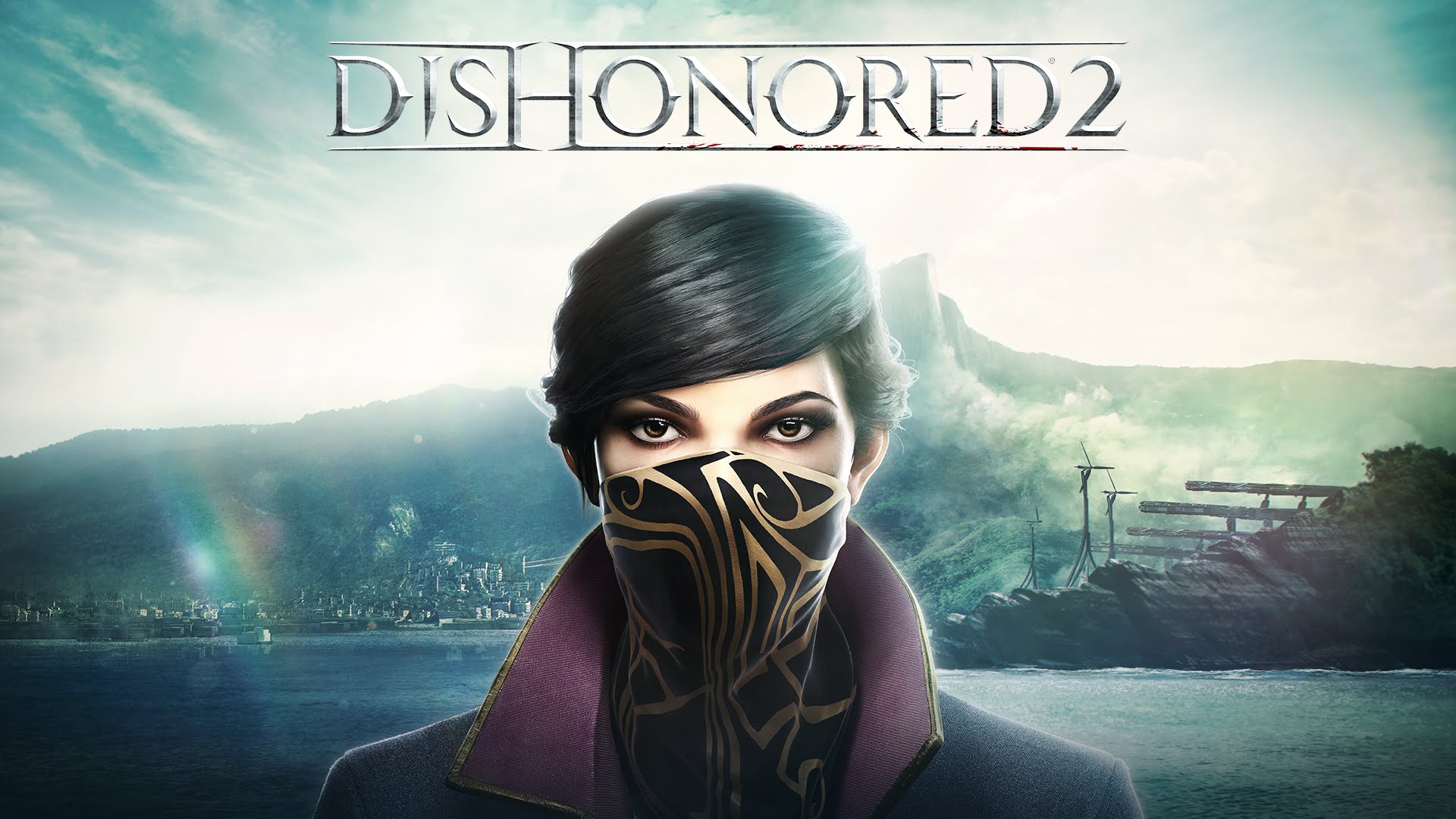 Dishonored 2 Steam key graphic showing the game's logo and promotional artwork